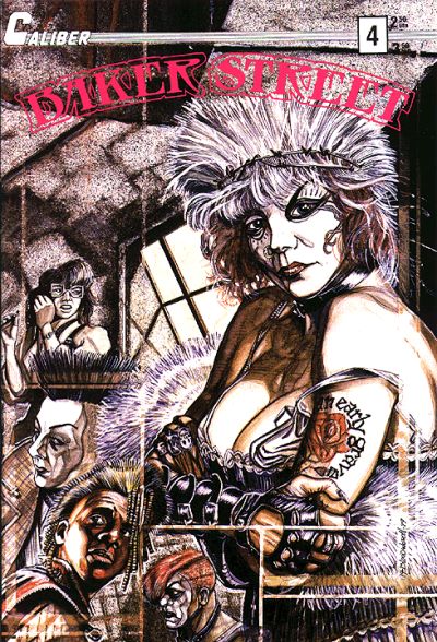 Cover for Baker Street (Caliber Press, 1989 series) #4