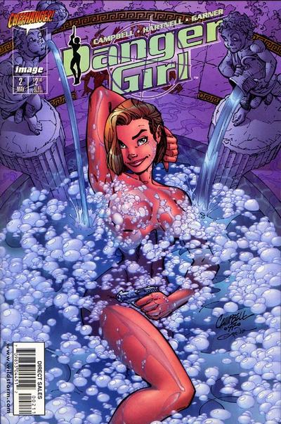 Cover for Danger Girl (Image, 1998 series) #2 [Cover A]