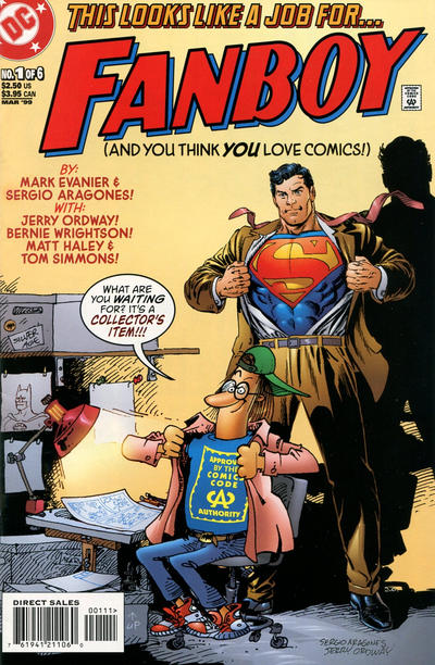 Cover for Fanboy (DC, 1999 series) #1