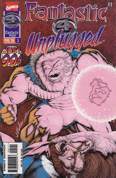 Cover for Fantastic Four Unplugged (Marvel, 1995 series) #5