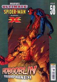 Cover Thumbnail for Ultimate Spider-Man and X-Men (Panini UK, 2005 series) #58