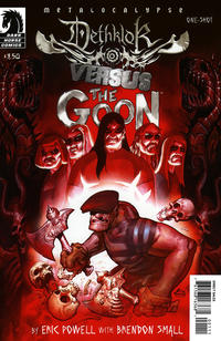 Cover Thumbnail for Dethklok vs. The Goon (Dark Horse, 2009 series) [Eric Powell Cover]