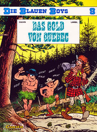 Cover Thumbnail for Die Blauen Boys (Carlsen Comics [DE], 1989 series) #9 - Das Gold von Quebec