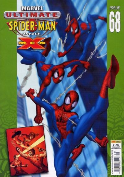 Cover for Ultimate Spider-Man and X-Men (Panini UK, 2005 series) #68