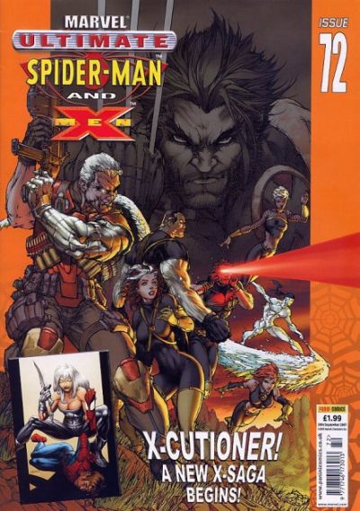 Cover for Ultimate Spider-Man and X-Men (Panini UK, 2005 series) #72