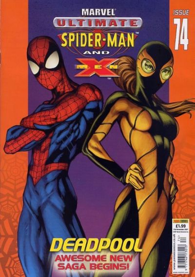 Cover for Ultimate Spider-Man and X-Men (Panini UK, 2005 series) #74
