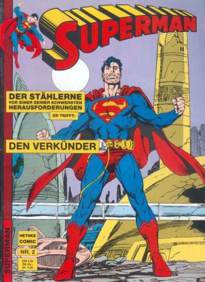 Cover for Superman (Norbert Hethke Verlag, 1989 series) #2