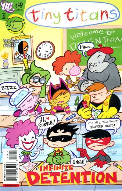 Cover for Tiny Titans (DC, 2008 series) #18