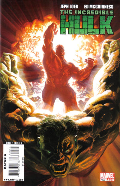 Cover for Incredible Hulk (Marvel, 2009 series) #600