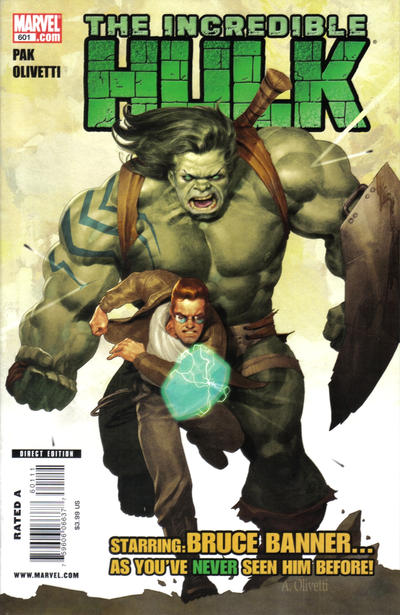 Cover for Incredible Hulk (Marvel, 2009 series) #601