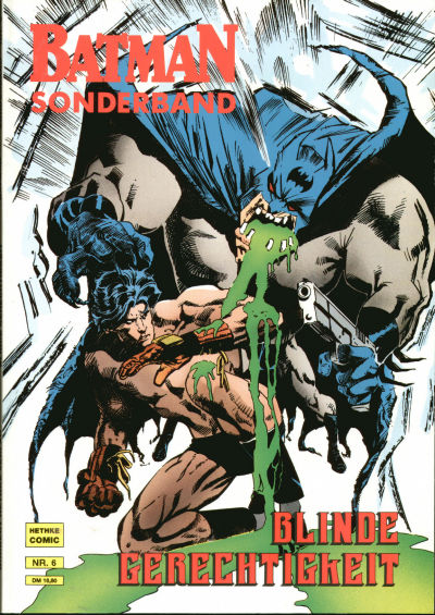 Cover for Batman Sonderband (Norbert Hethke Verlag, 1989 series) #6 - Blinde Gerechtigkeit, Teil 2