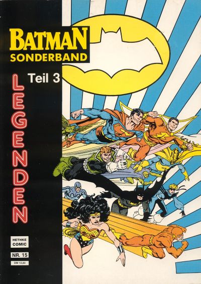 Cover for Batman Sonderband (Norbert Hethke Verlag, 1989 series) #15 - Legenden - Teil 3