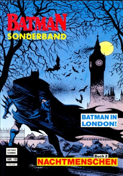 Cover for Batman Sonderband (Norbert Hethke Verlag, 1989 series) #18 - Nachtmenschen