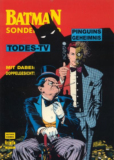 Cover for Batman Sonderband (Norbert Hethke Verlag, 1989 series) #22 - Todes-TV