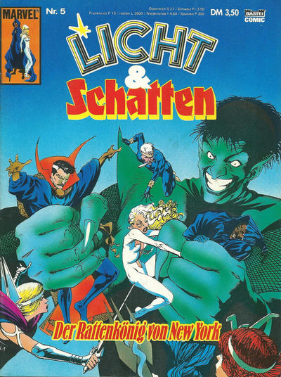 Cover for Licht & Schatten (Bastei Verlag, 1989 series) #5