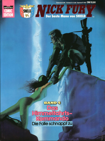 Cover for Bastei Comic Edition (Bastei Verlag, 1990 series) #72513 - Nick Fury 5: Das Himmelfahrtskommando