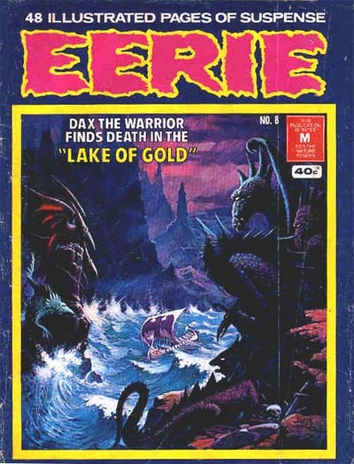Cover for Eerie (K. G. Murray, 1974 series) #8