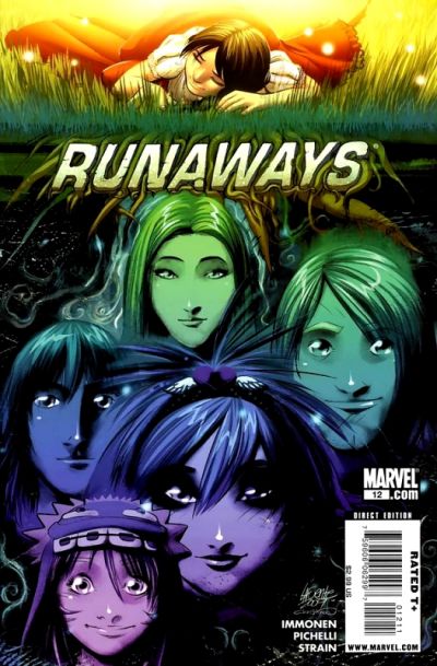 Cover for Runaways (Marvel, 2008 series) #12