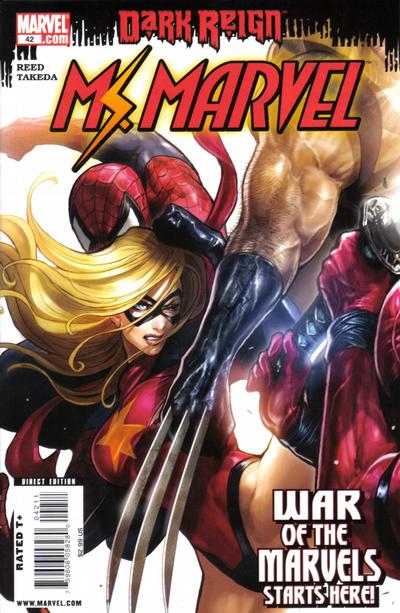Cover for Ms. Marvel (Marvel, 2006 series) #42