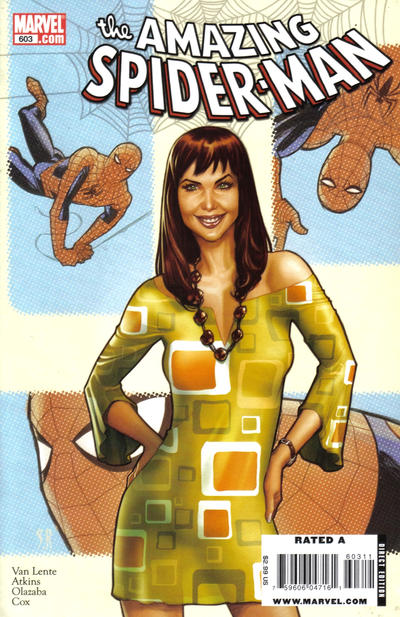 Cover for The Amazing Spider-Man (Marvel, 1999 series) #603 [Direct Edition]