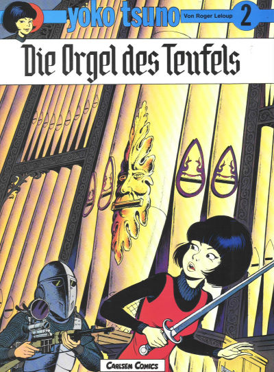 Cover for Yoko Tsuno (Carlsen Comics [DE], 1982 series) #2 - Die Orgel des Teufels