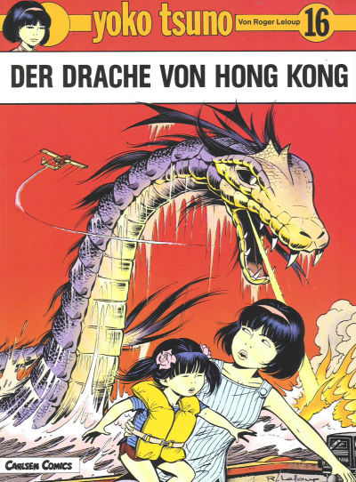 Cover for Yoko Tsuno (Carlsen Comics [DE], 1982 series) #16 - Der Drache von Hong Kong