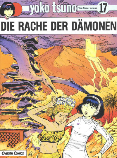 Cover for Yoko Tsuno (Carlsen Comics [DE], 1982 series) #17 - Die Rache der Dämonen