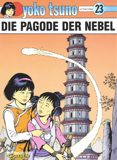 Cover for Yoko Tsuno (Carlsen Comics [DE], 1982 series) #23 - Die Pagode der Nebel