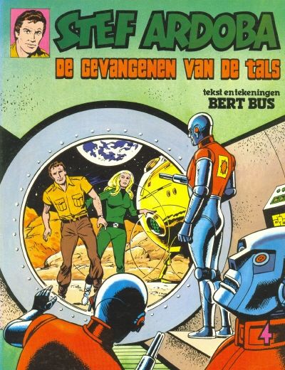 Cover for Stef Ardoba (Oberon, 1976 series) #4 - De gevangenen van de Tals