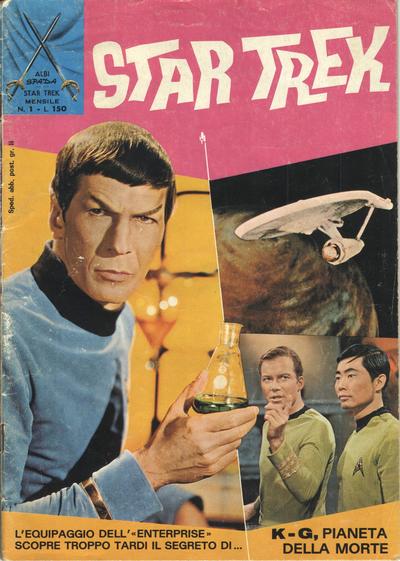 Cover for Star Trek [Albi Spada] (Edizioni Fratelli Spada, 1972 series) #1