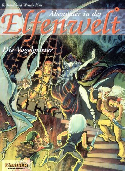 Cover for Abenteuer in der Elfenwelt (Carlsen Comics [DE], 1997 series) #6 - Die Vogelgeister