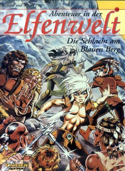 Cover for Abenteuer in der Elfenwelt (Carlsen Comics [DE], 1997 series) #13 - Die Schlacht am Blauen Berg