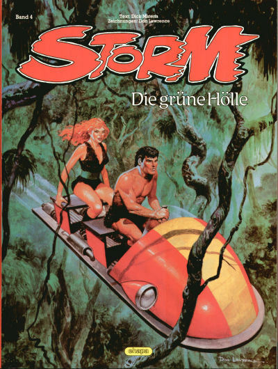 Cover for Storm (Egmont Ehapa, 1989 series) #4 - Die grüne Hölle