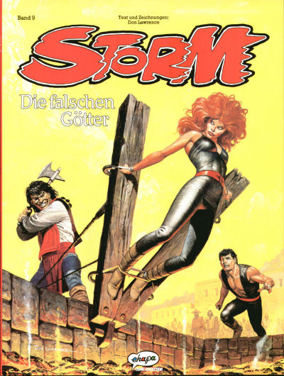 Cover for Storm (Egmont Ehapa, 1989 series) #9 - Die falschen Götter