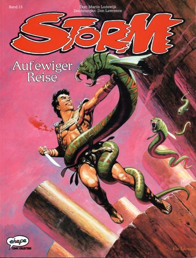 Cover for Storm (Egmont Ehapa, 1989 series) #13 - Auf ewiger Reise