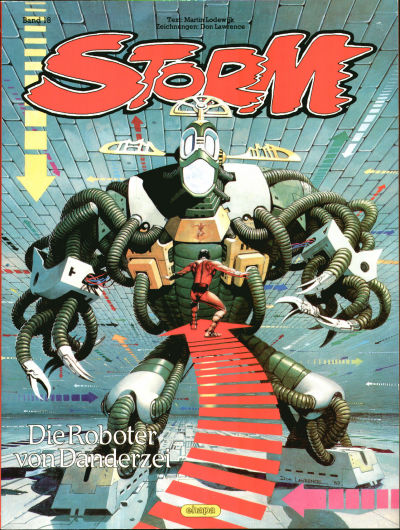 Cover for Storm (Egmont Ehapa, 1989 series) #18 - Die Roboter von Danderzei