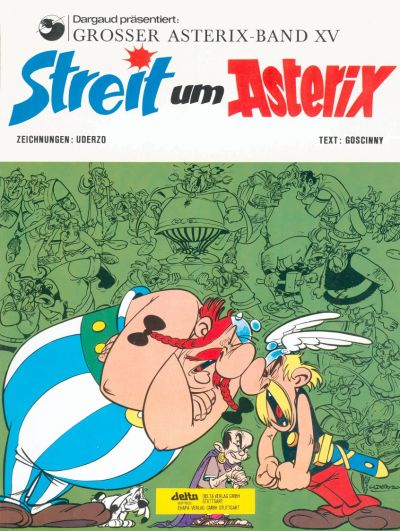 Cover for Asterix (Egmont Ehapa, 1968 series) #15 - Streit um Asterix
