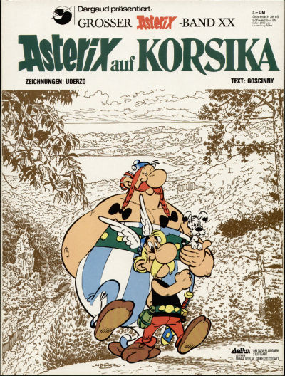 Cover for Asterix (Egmont Ehapa, 1968 series) #20 - Asterix auf Korsika [5,00 DM]