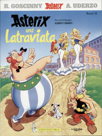 Cover for Asterix (Egmont Ehapa, 1968 series) #31 - Asterix und Latraviata