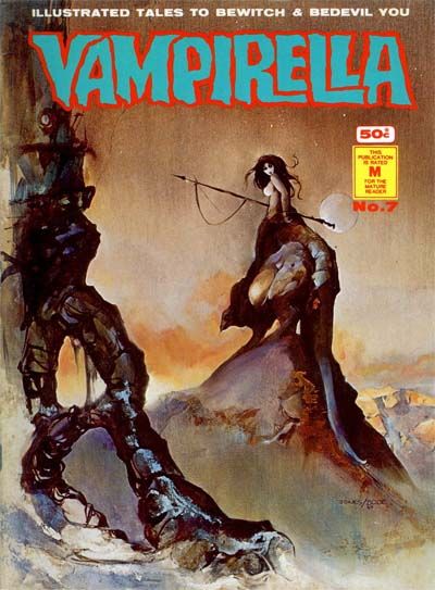 Cover for Vampirella (K. G. Murray, 1974 series) #7