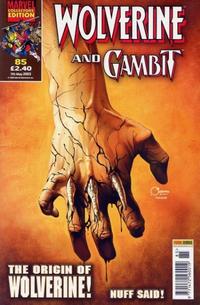 Cover Thumbnail for Wolverine and Gambit (Panini UK, 2000 series) #85