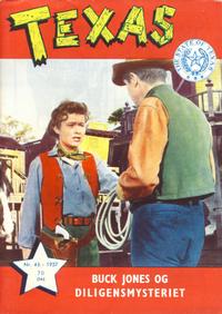 Cover Thumbnail for Texas (Serieforlaget / Se-Bladene / Stabenfeldt, 1953 series) #46/1957