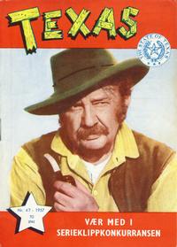Cover Thumbnail for Texas (Serieforlaget / Se-Bladene / Stabenfeldt, 1953 series) #47/1957