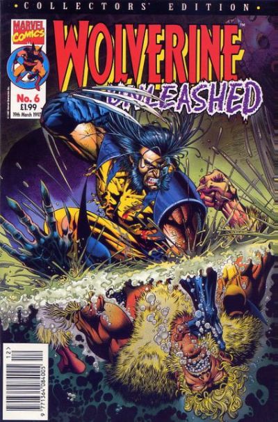 Cover for Wolverine Unleashed (Panini UK, 1996 series) #6