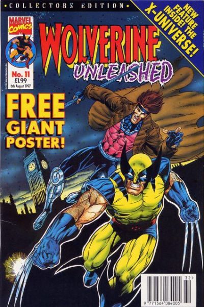 Cover for Wolverine Unleashed (Panini UK, 1996 series) #11