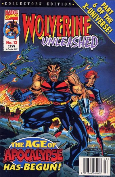 Cover for Wolverine Unleashed (Panini UK, 1996 series) #13