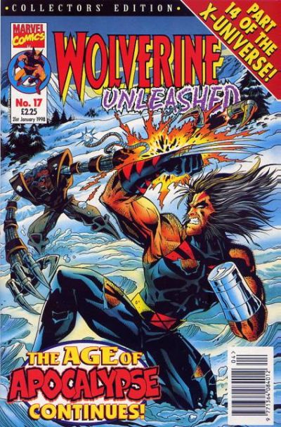 Cover for Wolverine Unleashed (Panini UK, 1996 series) #17