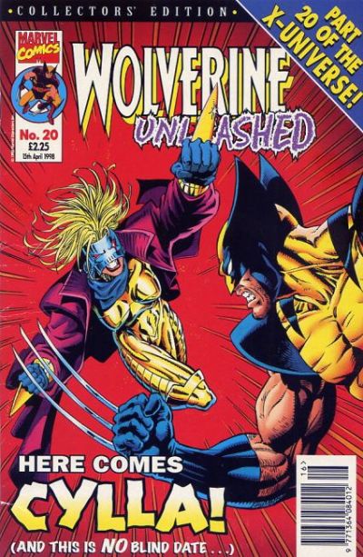 Cover for Wolverine Unleashed (Panini UK, 1996 series) #20