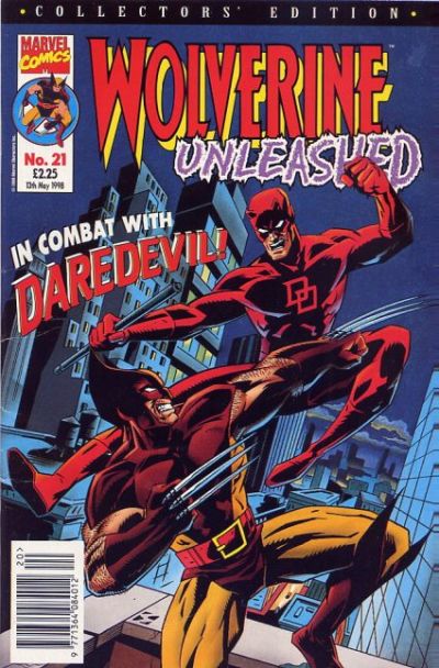 Cover for Wolverine Unleashed (Panini UK, 1996 series) #21