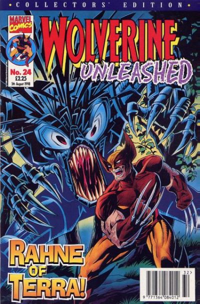 Cover for Wolverine Unleashed (Panini UK, 1996 series) #24